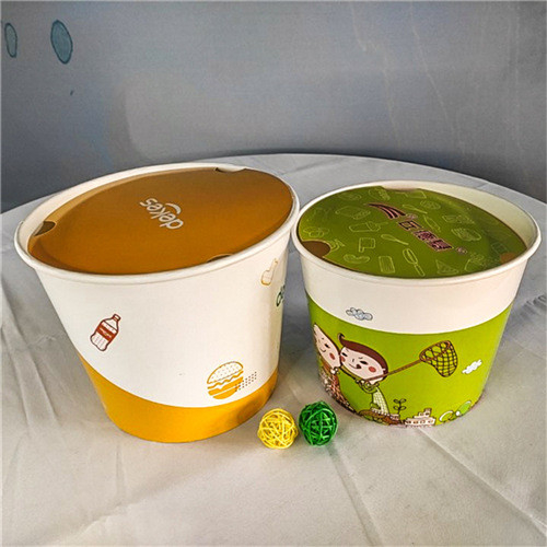 Restaurant 400GSM Package Paper Box Take Out Disposable Food Containers