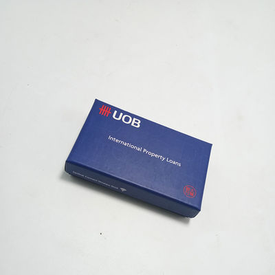 좋은 가격 EVA 까만 삽입을 가진 소형 뚜껑과 기초 Bax 파란 Usb 포장 상자 온라인으로